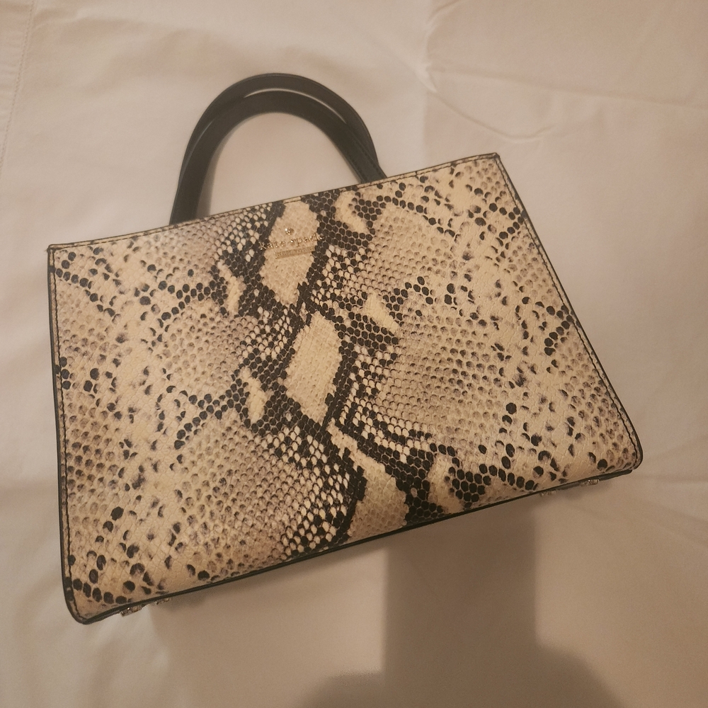 Kate Spade Snake Print Satchel